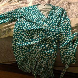 DVF Iconic wrap dress